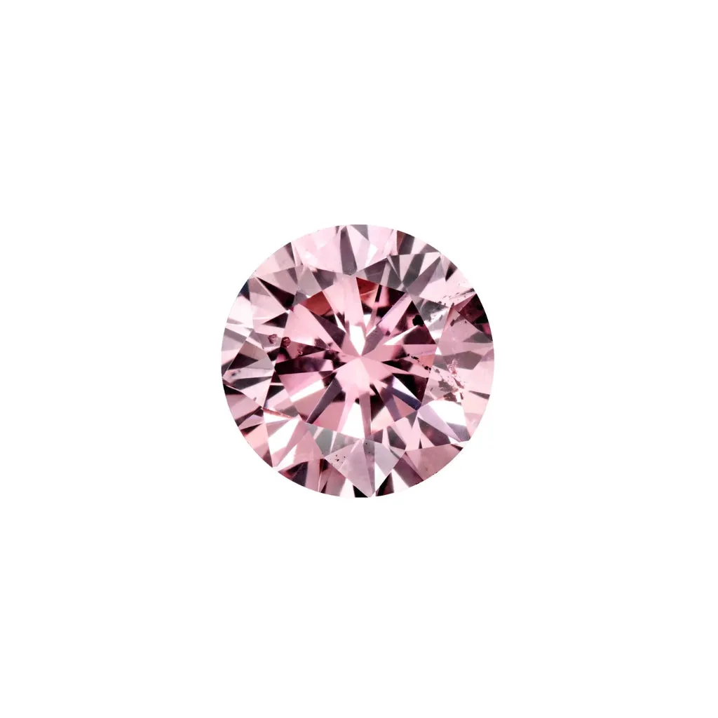 0.21CT ROUND SHAPED ARGYLE PINK DIAMOND