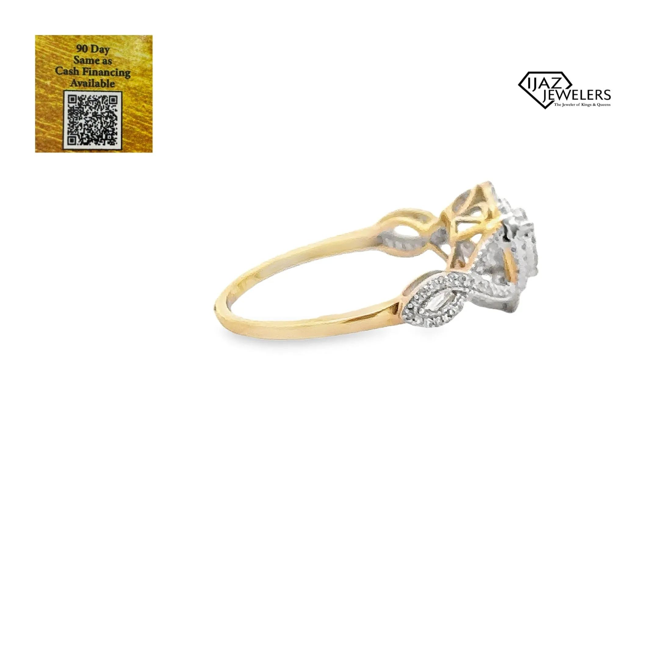 10K Gold 0.23 CTW Diamond Ladies Ring