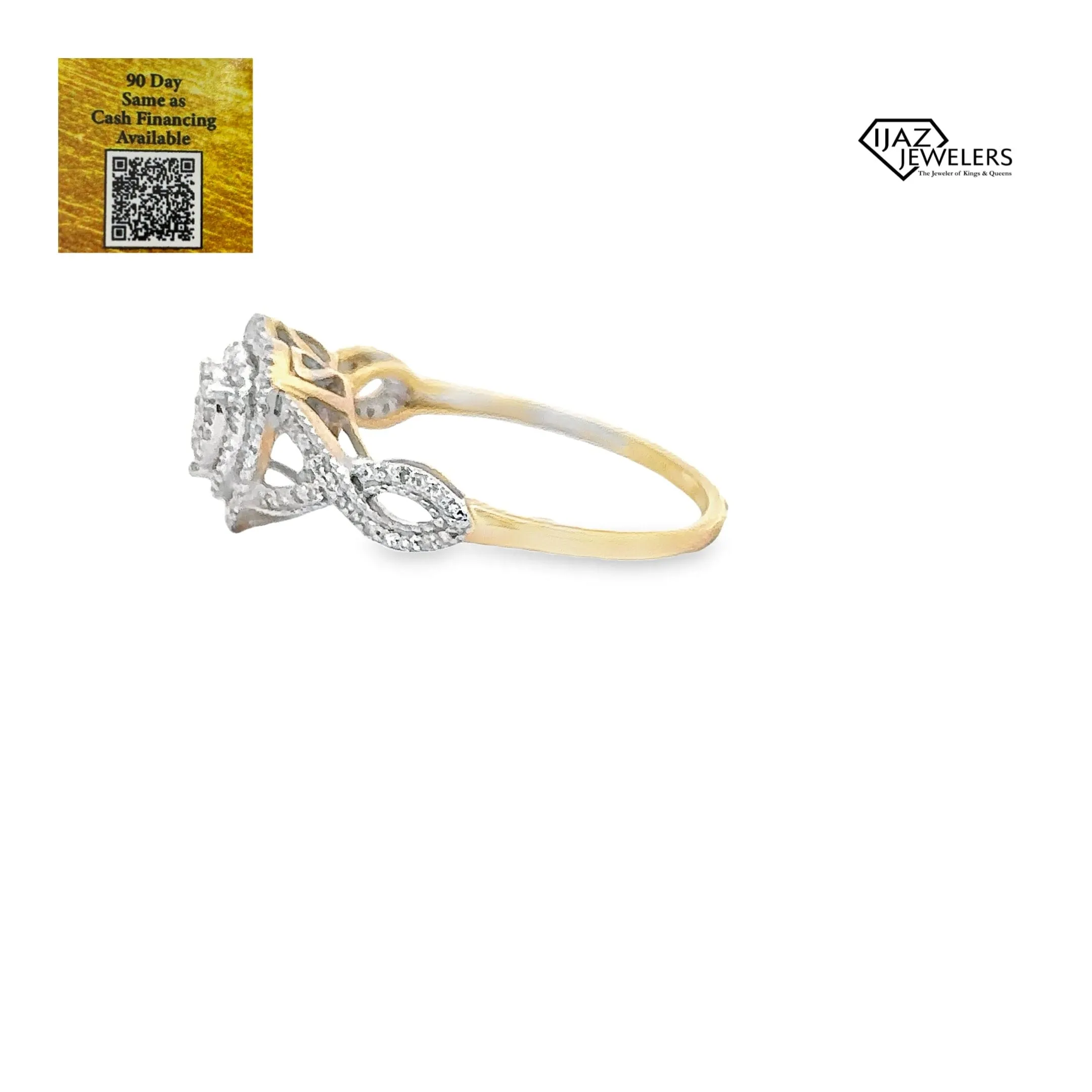 10K Gold 0.23 CTW Diamond Ladies Ring