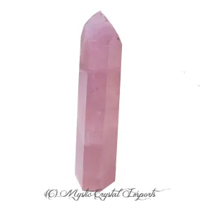 6 Rose Quartz Crystal Point