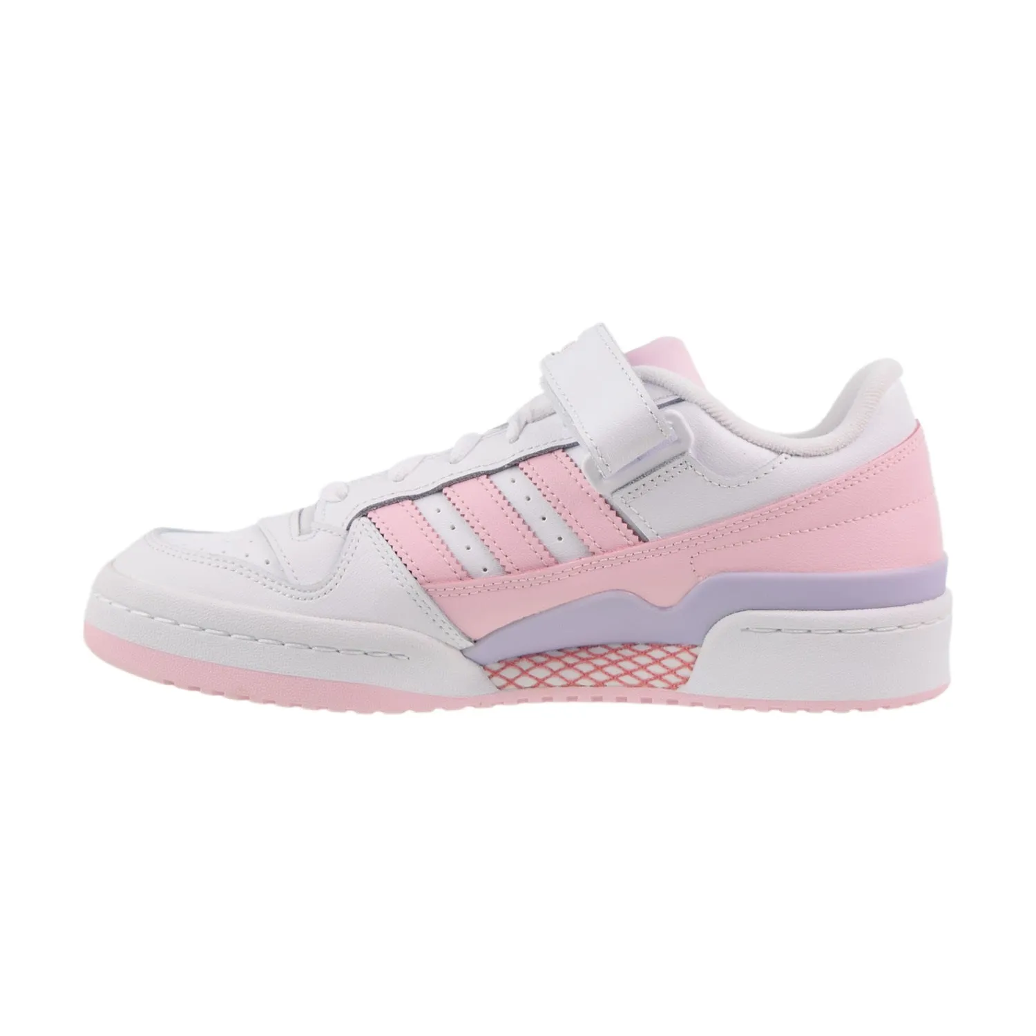 Adidas Forum Low Women's Shoes White-Pink