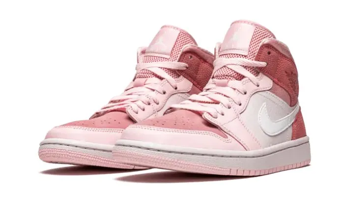 Air Jordan 1 Mid Digital Pink