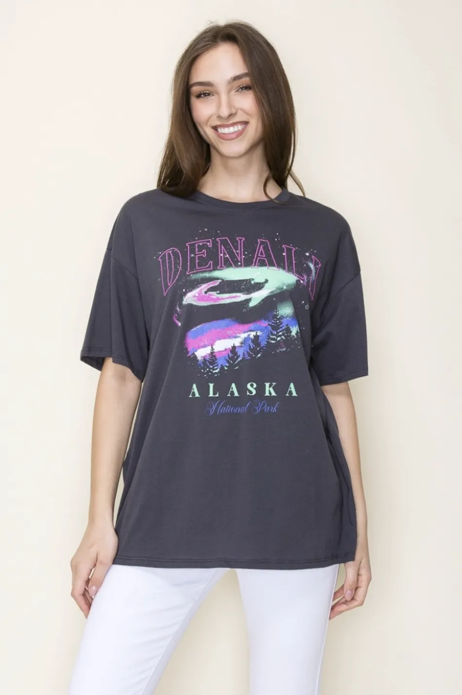 Alaskan Skies Oversized Tee