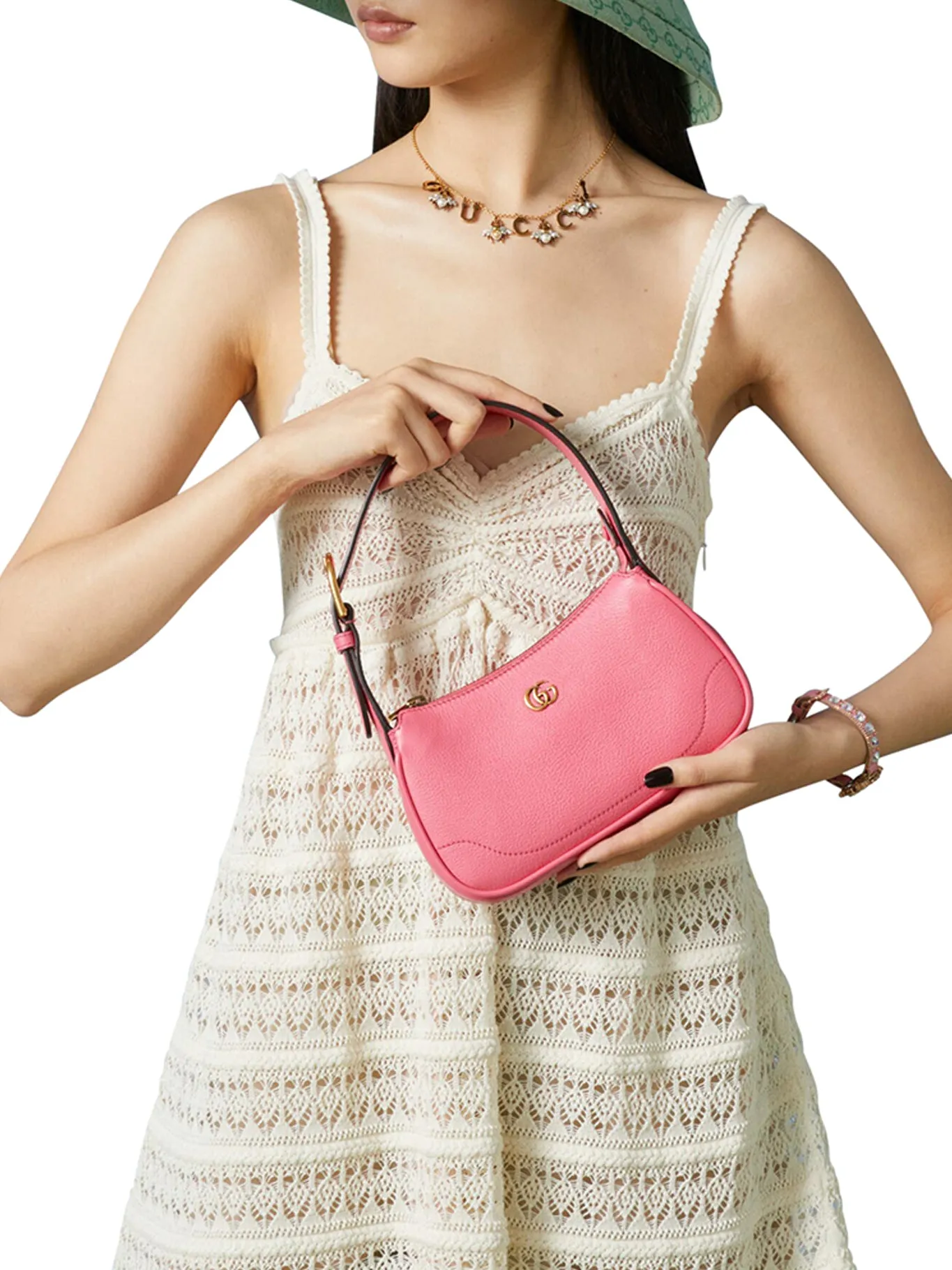 Aphrodite shoulder bag with Double G