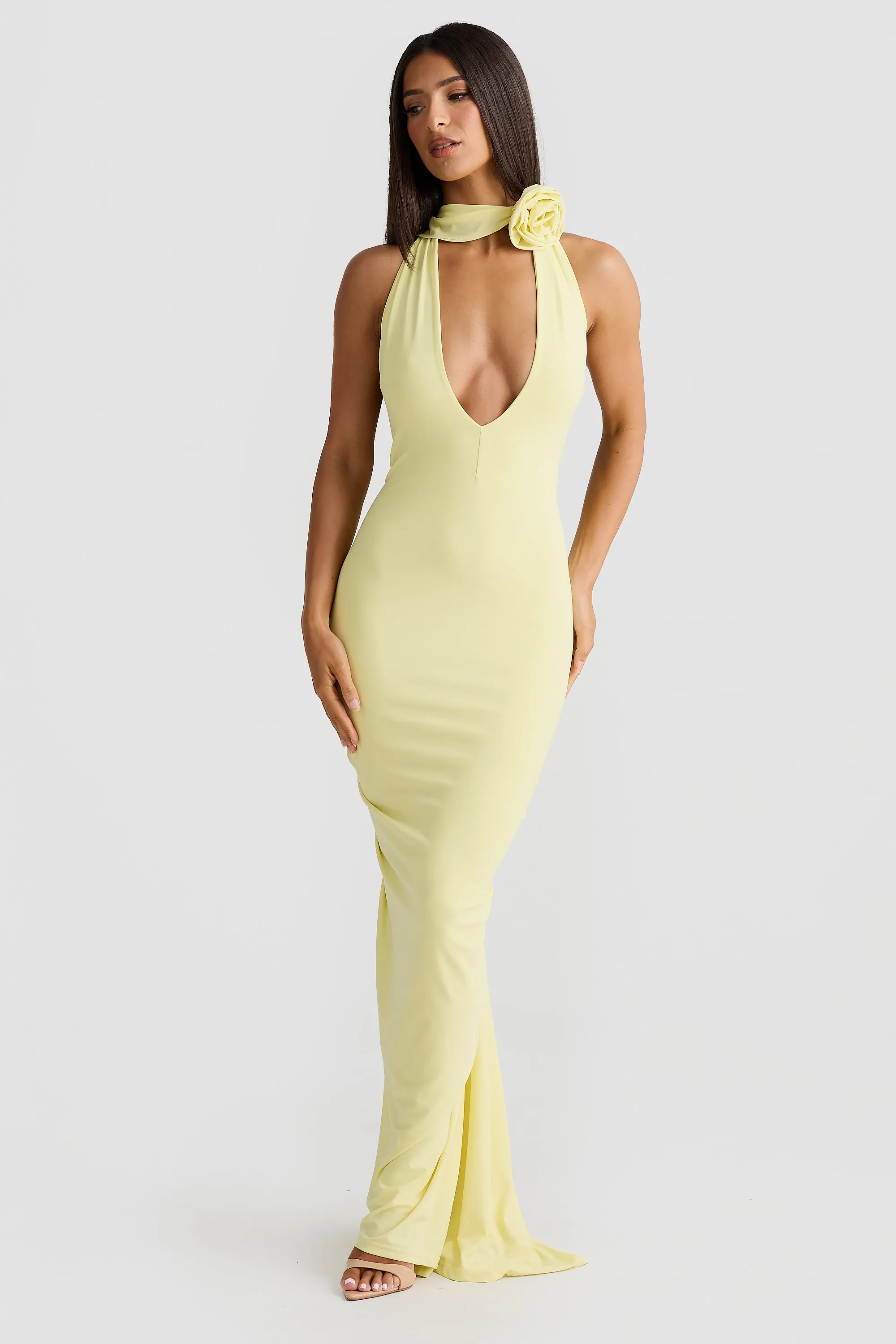 Arabella Dress - Butter Yellow