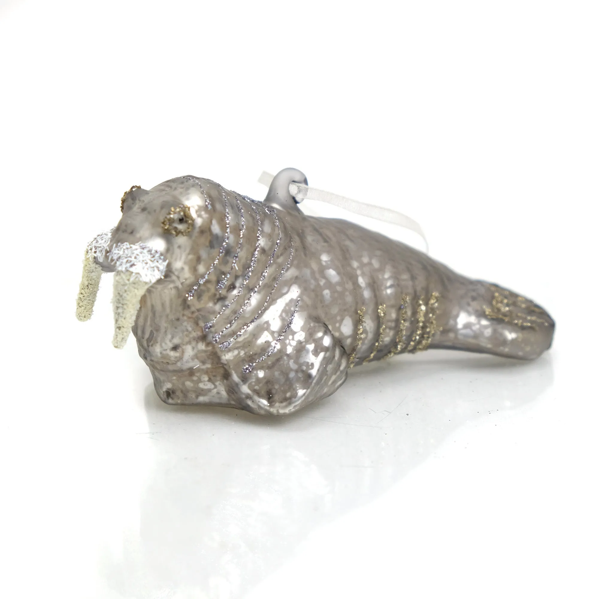 Basking Walrus Ornament