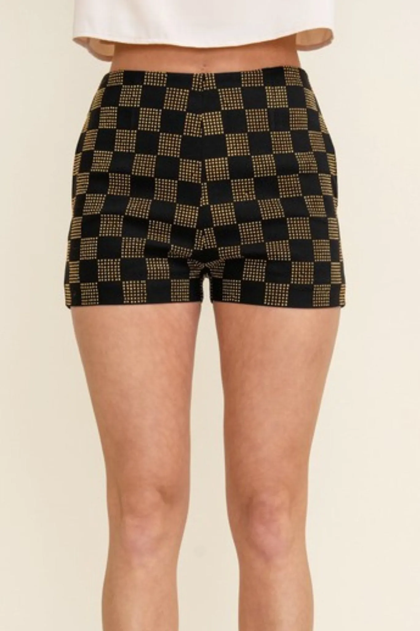 Black & Gold Short