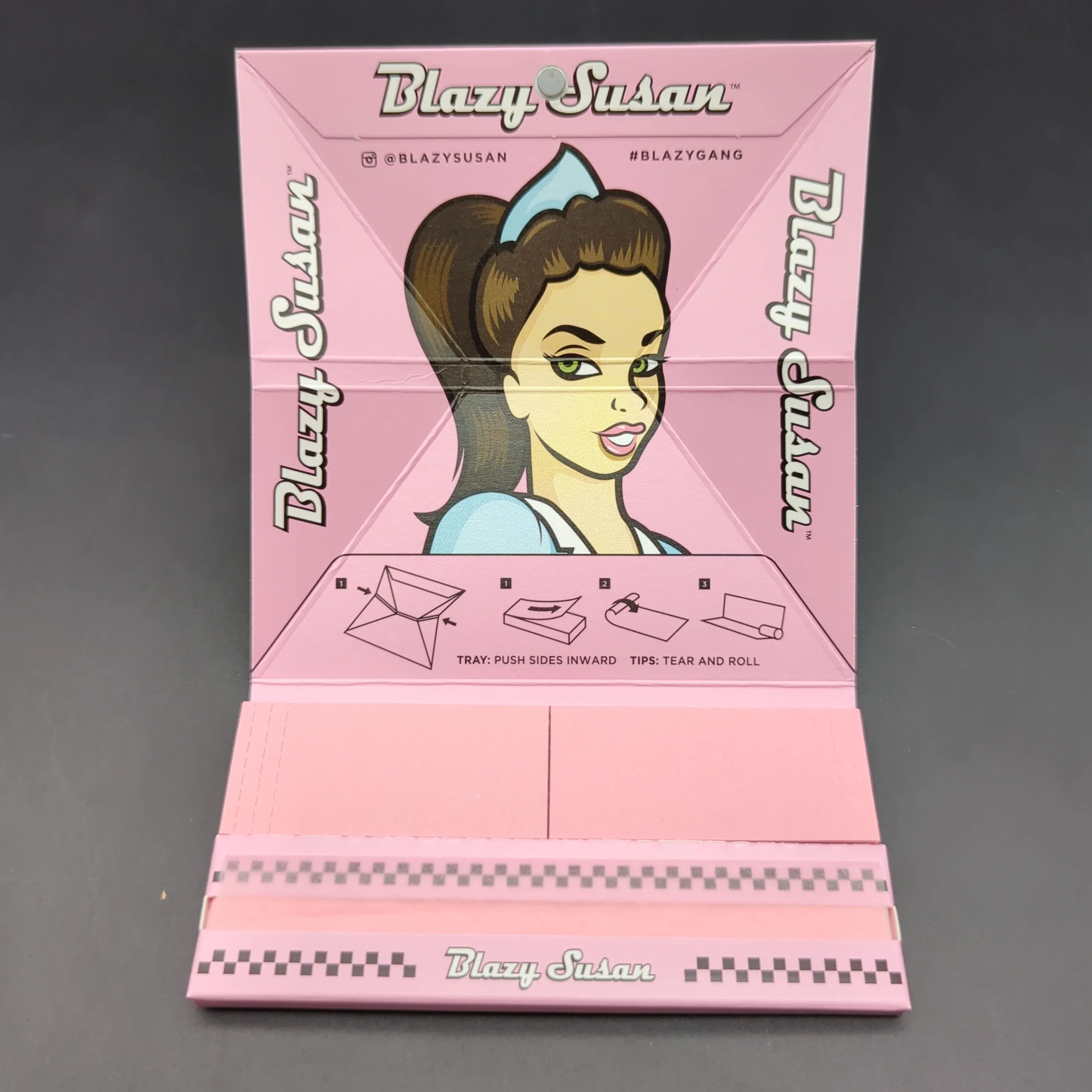 Blazy Susan Pink Papers Deluxe Rolling Kit