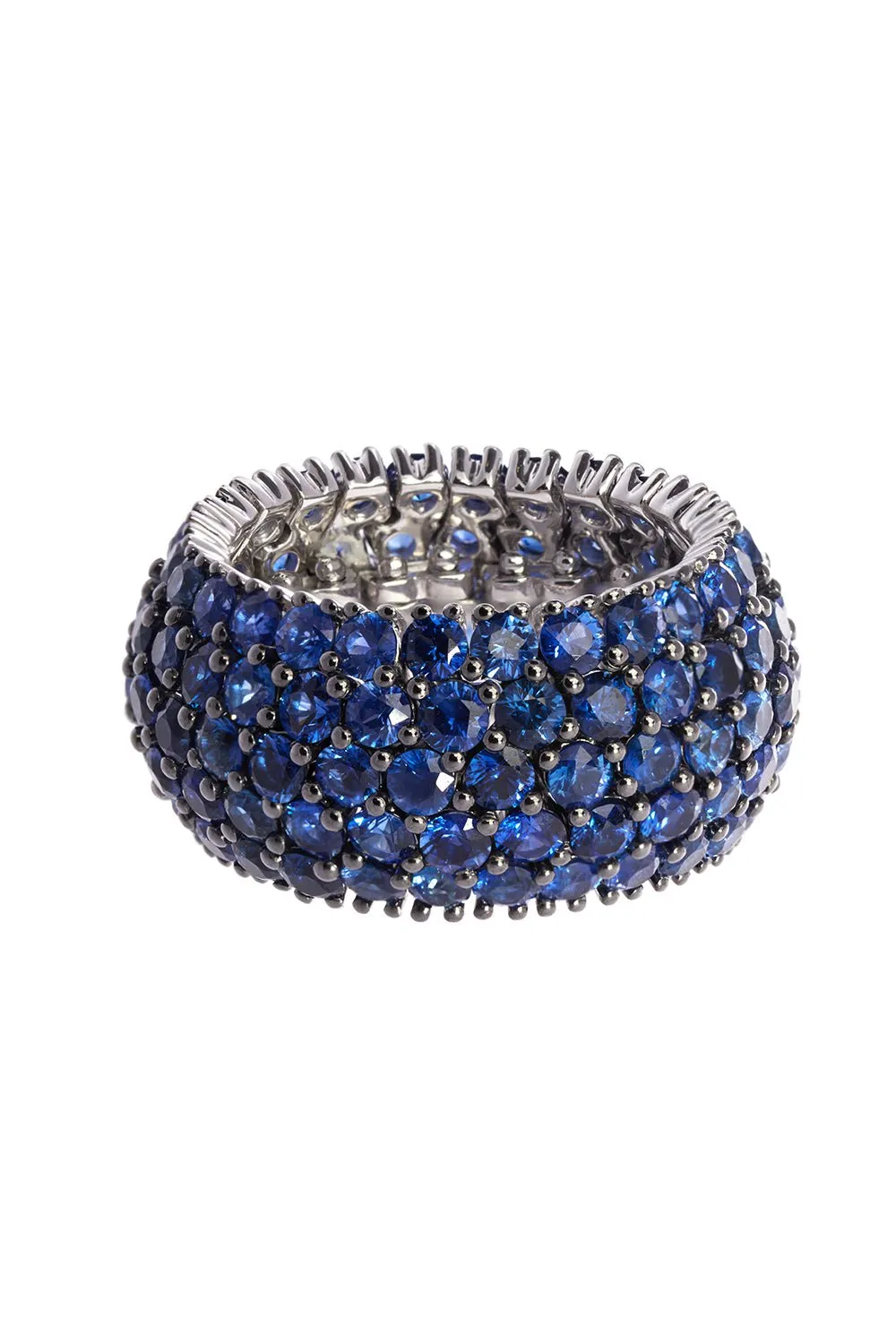 Blue Sapphire Flex Ring