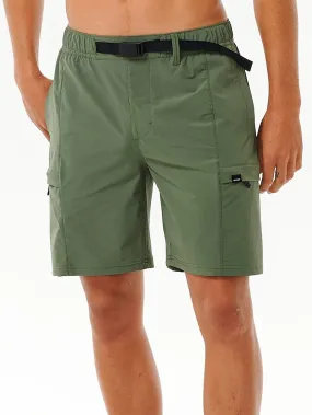 Boardwalk Buckled Cargo Volley Shorts