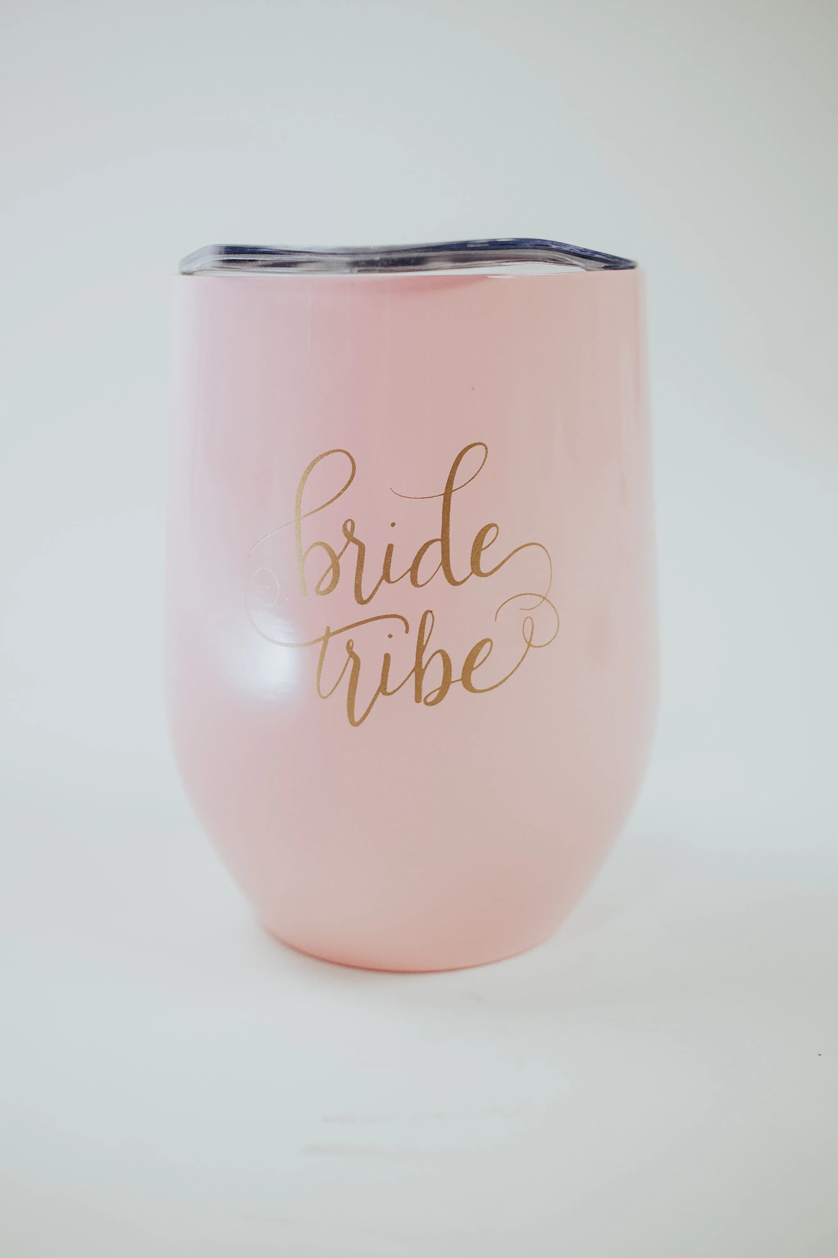 Bride Tribe Pink Wine Tumbler