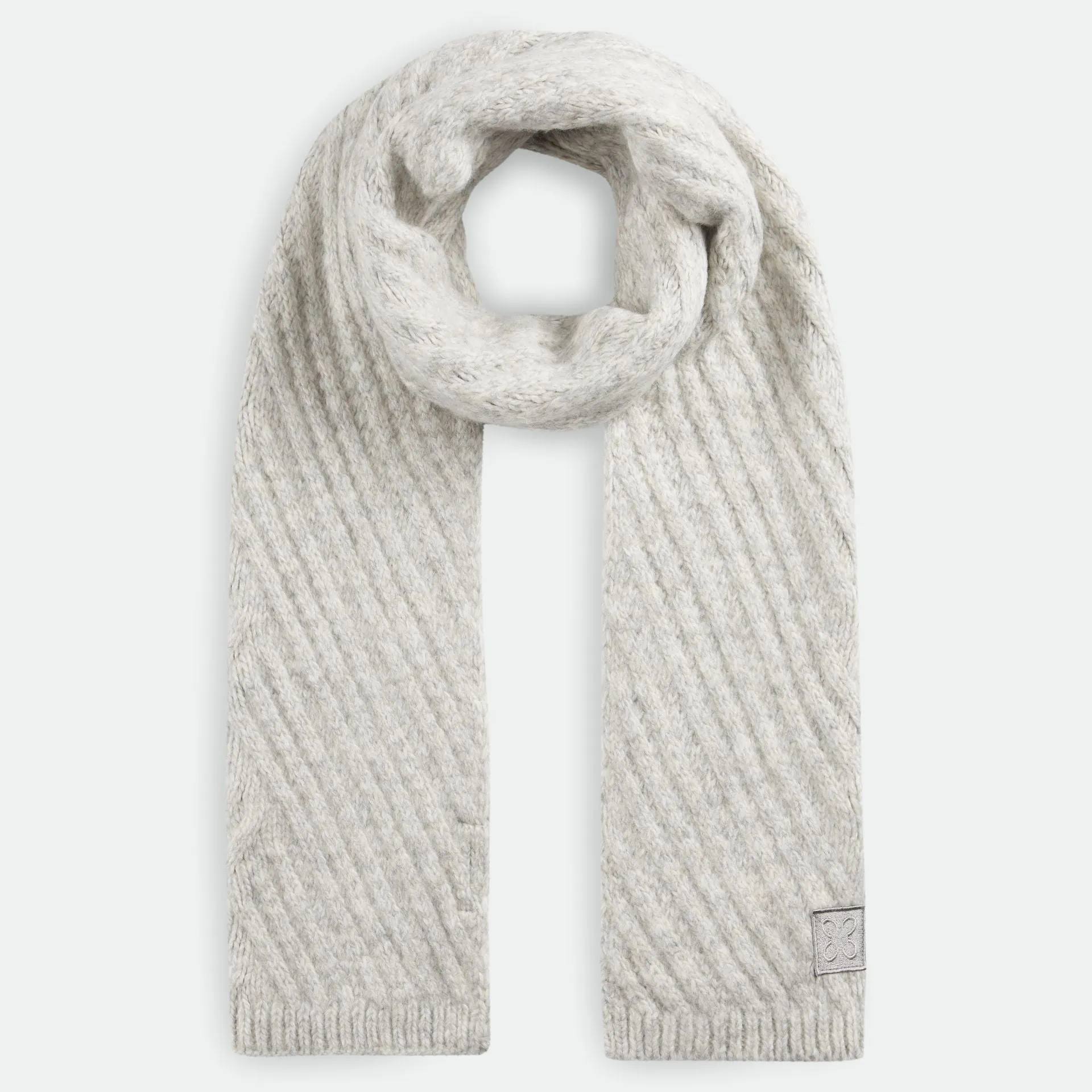 CODELLO Diamond Knit Scarf