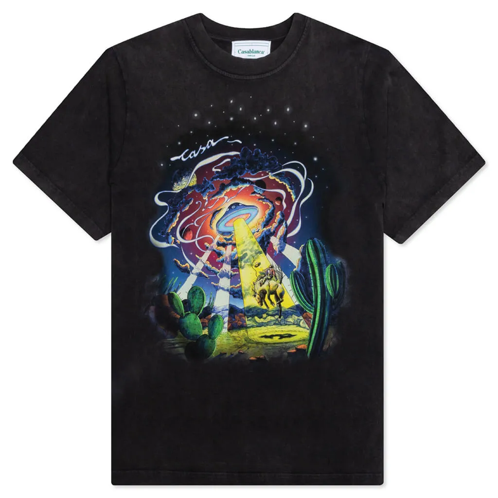 Cowboy De L'Espace T-Shirt - Faded Black