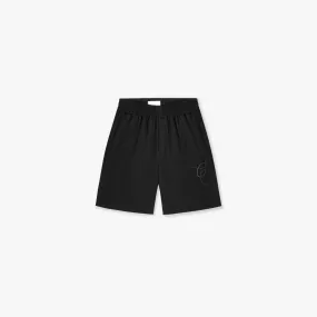 CROYEZ SEERSUCKER SHORTS - VINTAGE BLACK