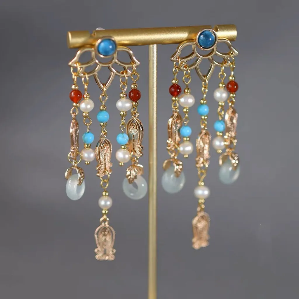 Dangle Earrings: Oriental Fairy