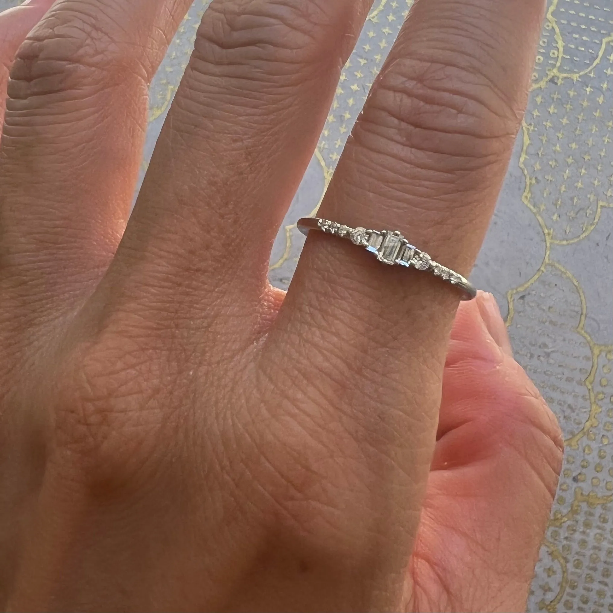 Diamond Baguette Hazel Ring