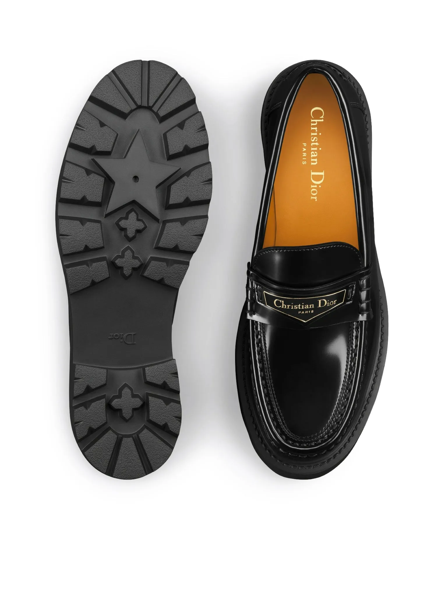 DIOR BOY PLATFORM LOAFERS