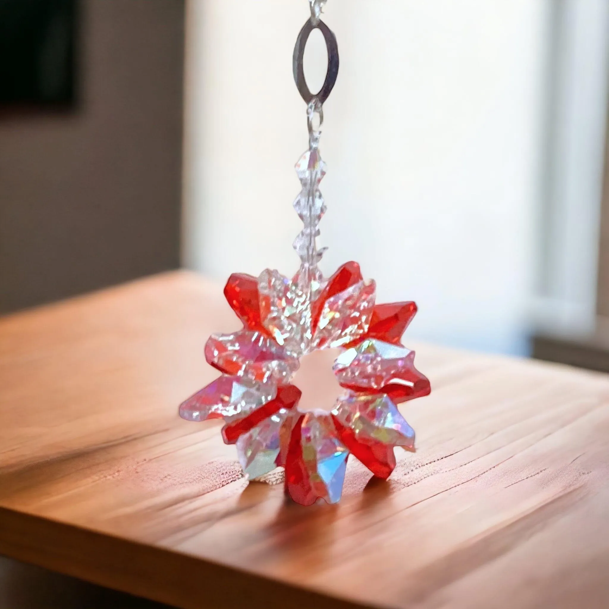 DIY Suncatcher Kit - Clustered Crystals Reverseable  Suncatcher