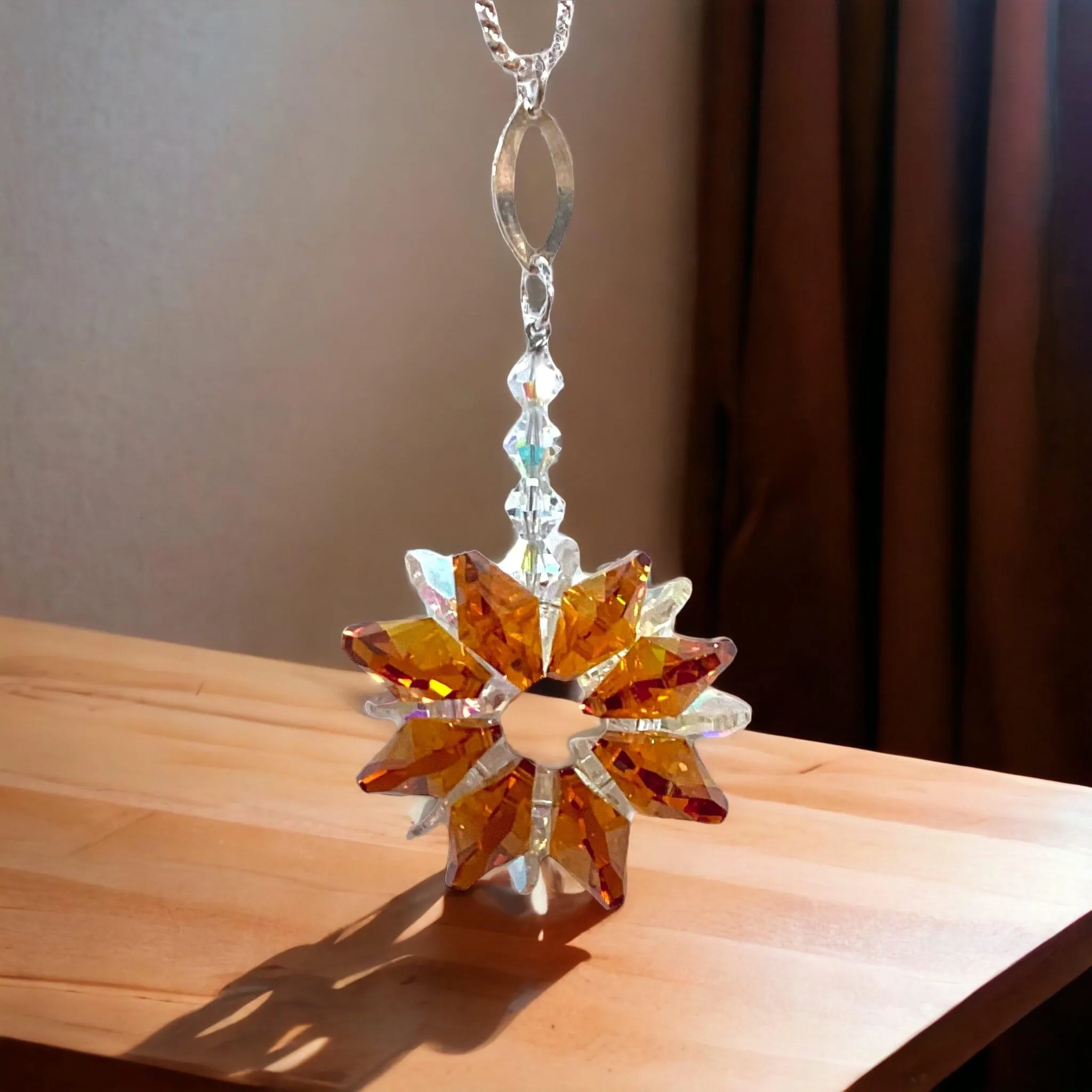 DIY Suncatcher Kit - Clustered Crystals Reverseable  Suncatcher