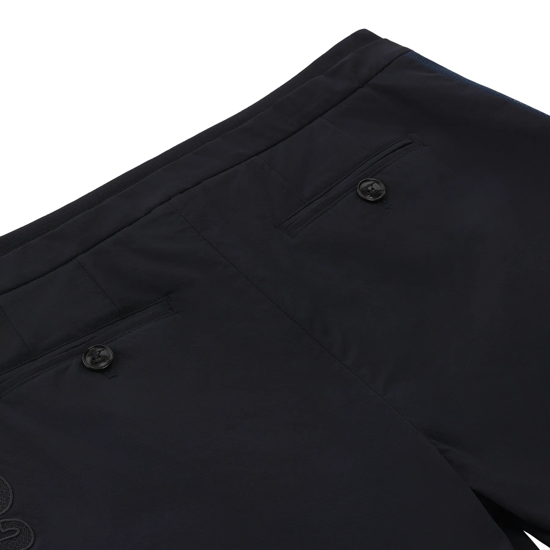 Drawstring Sport Shorts in Dark Blue