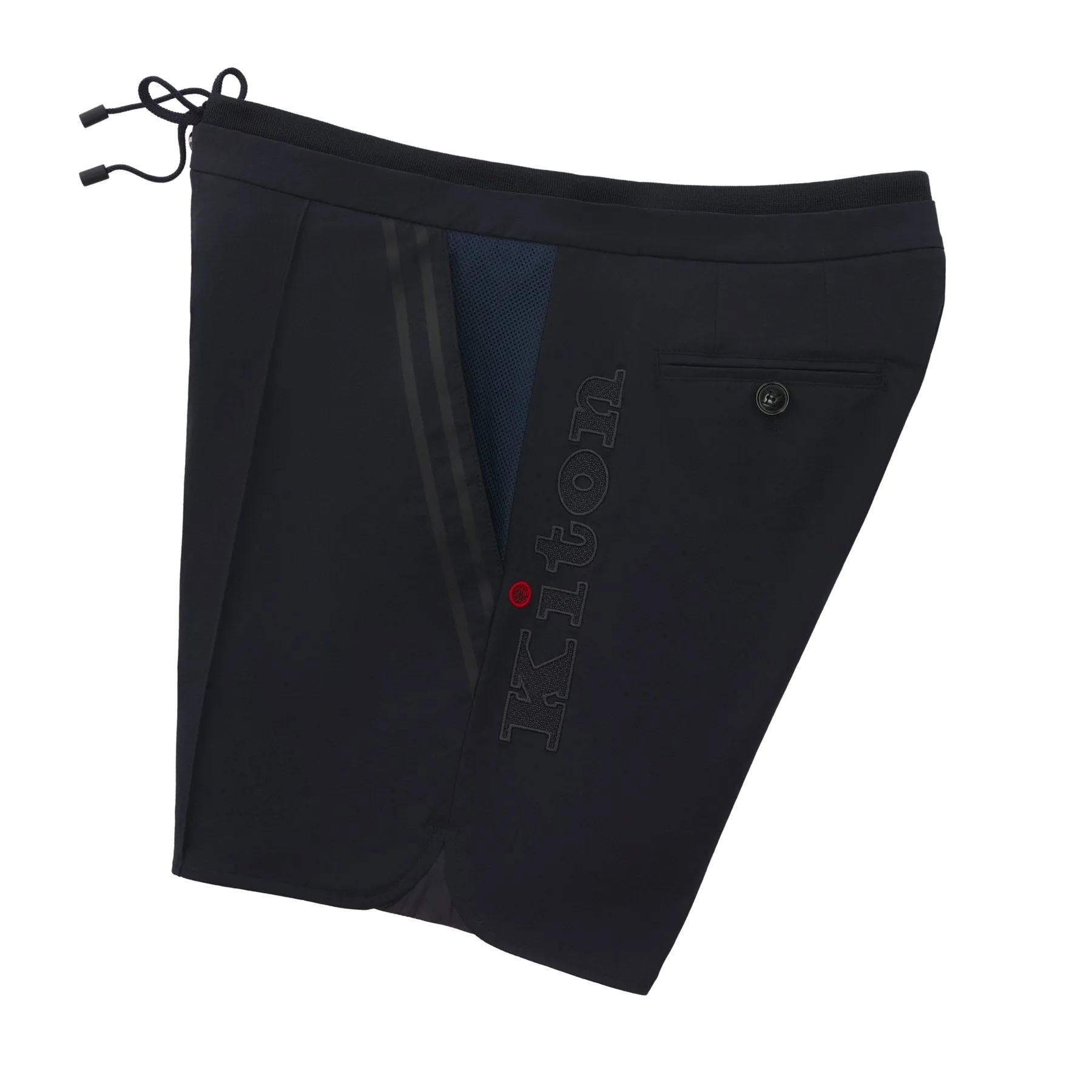 Drawstring Sport Shorts in Dark Blue