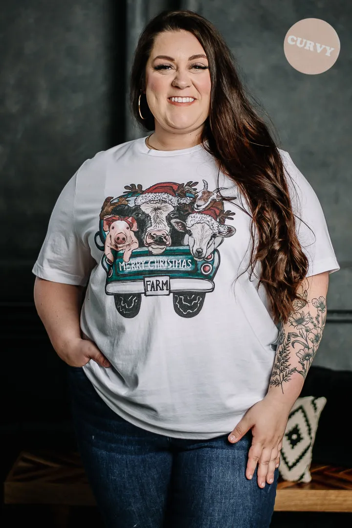 Farm Christmas Graphic Tee