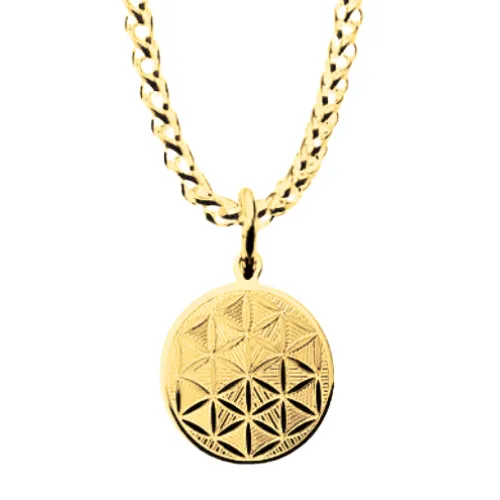 Flower of Life on Wheat Link: Divine Connection, Synergy, Protection