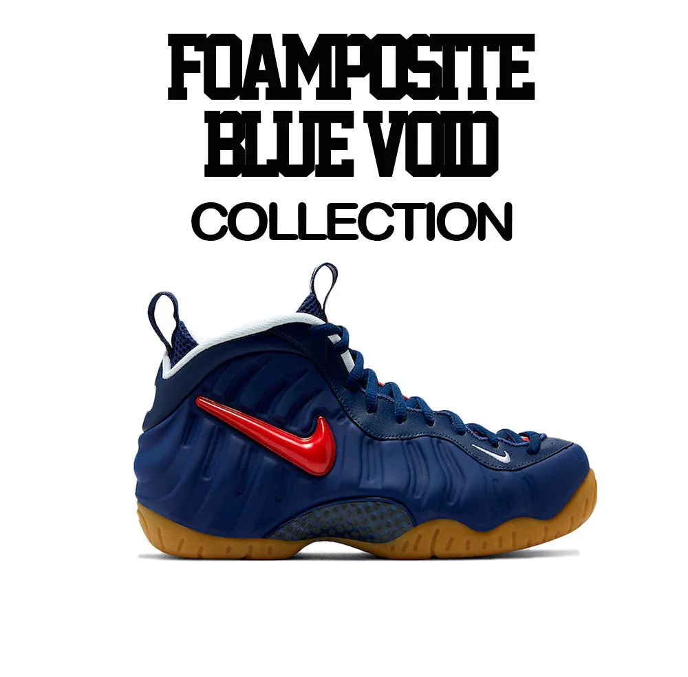 Foamposite Blue Void Shirt - Humble - Navy