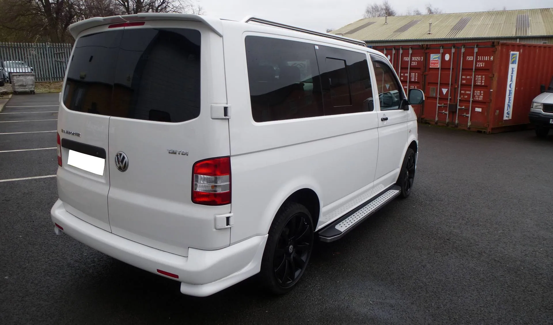 Freedom Side Steps Running Boards for Volkswagen Transporter T5 SWB