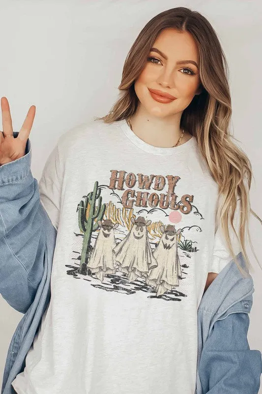 HOWDY GHOULS GRAPHIC TEE