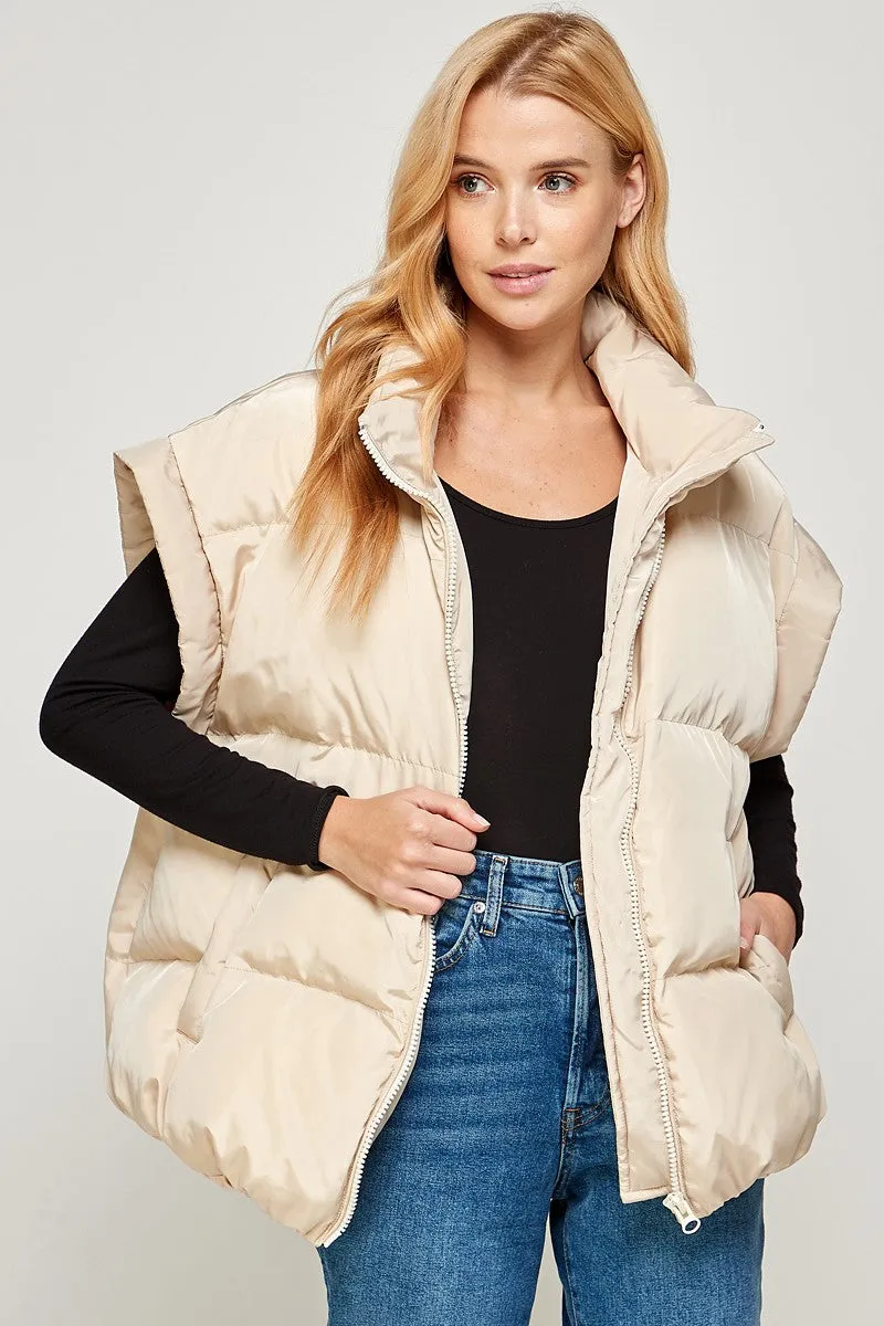 Indio Oversized Puffer Vest