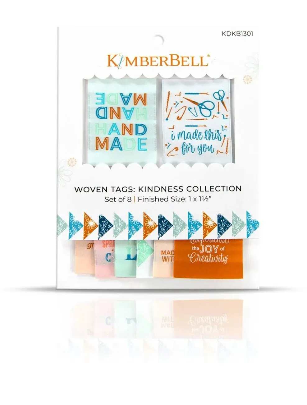 Kimberbell Woven Tags: Kindness Collection