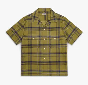 Knickerbocker - Linen Ribeira Shirt Green