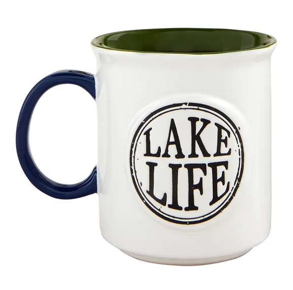 Lake Stamped Oversized Mug