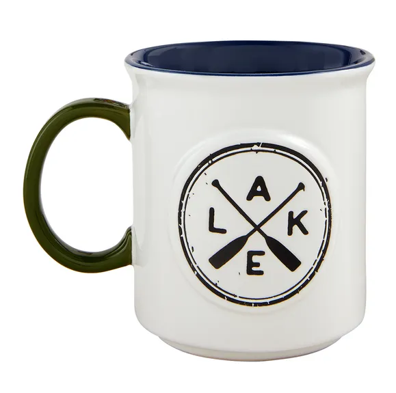 Lake Stamped Oversized Mug