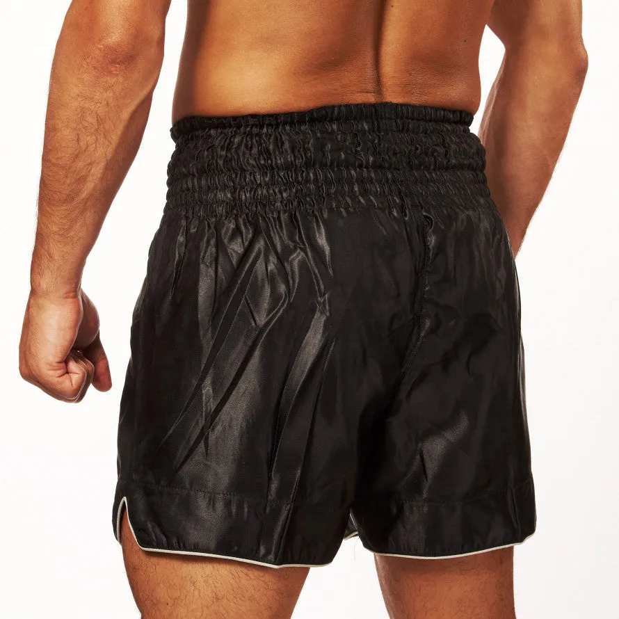 Leone Men's shorts for Kick-Thai Boxing kick/thai boxing AB766 black