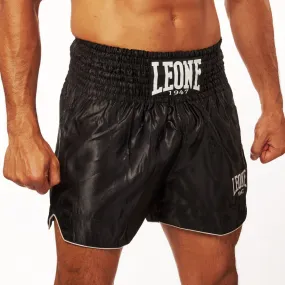 Leone Men's shorts for Kick-Thai Boxing kick/thai boxing AB766 black