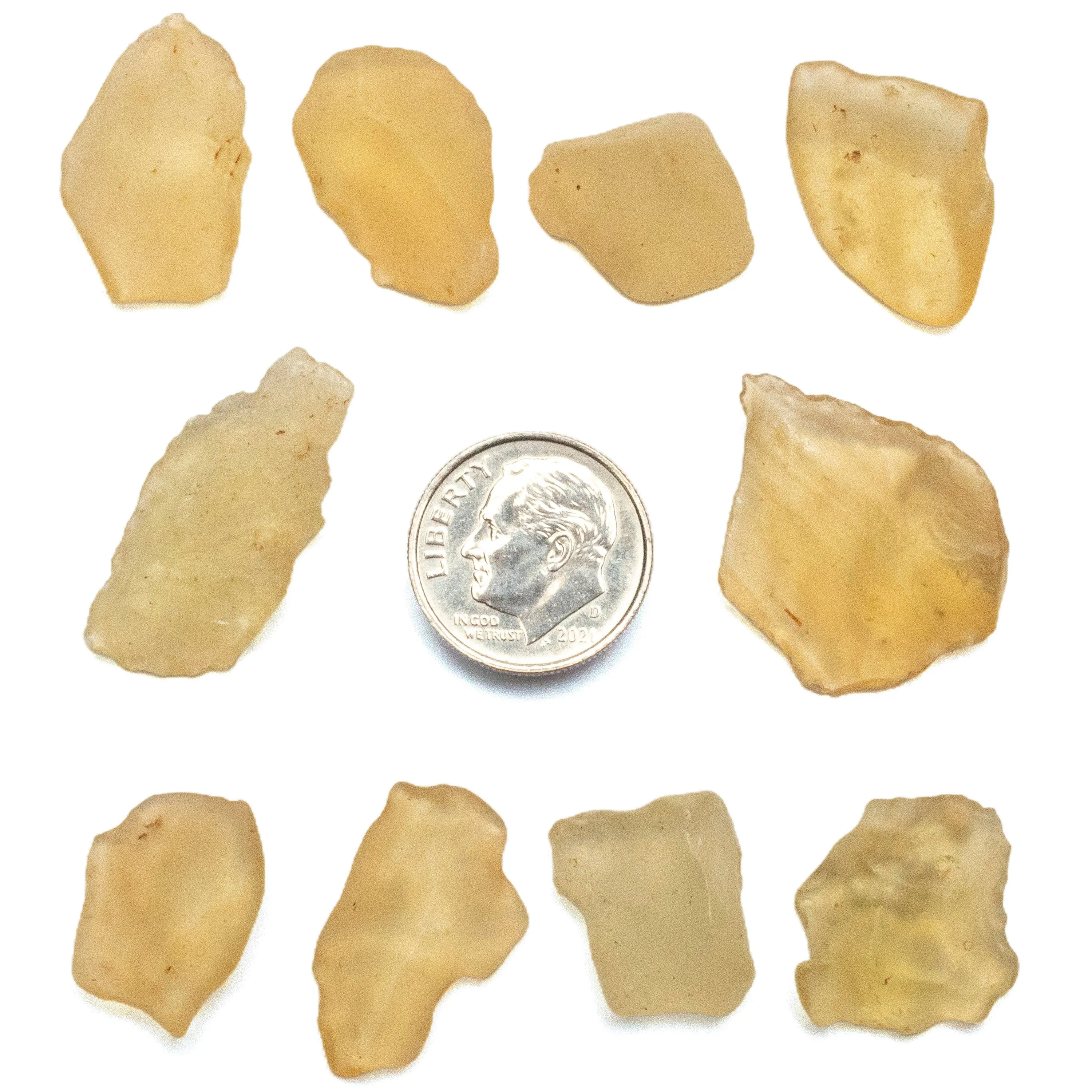 Libyan Desert Glass Tektite: 1-2 grams / 5-10 carats