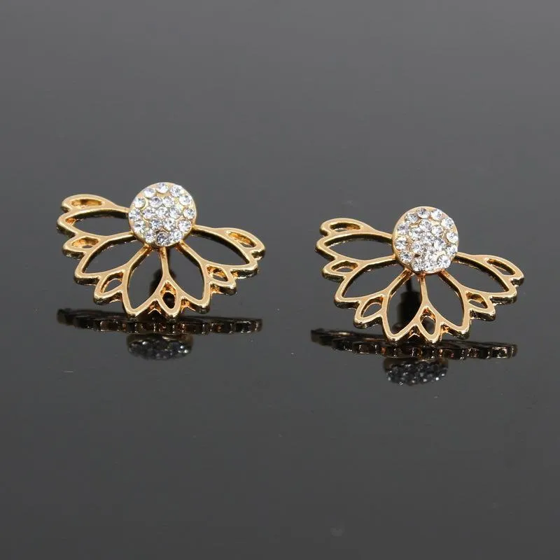 Lotus Stud Earrings