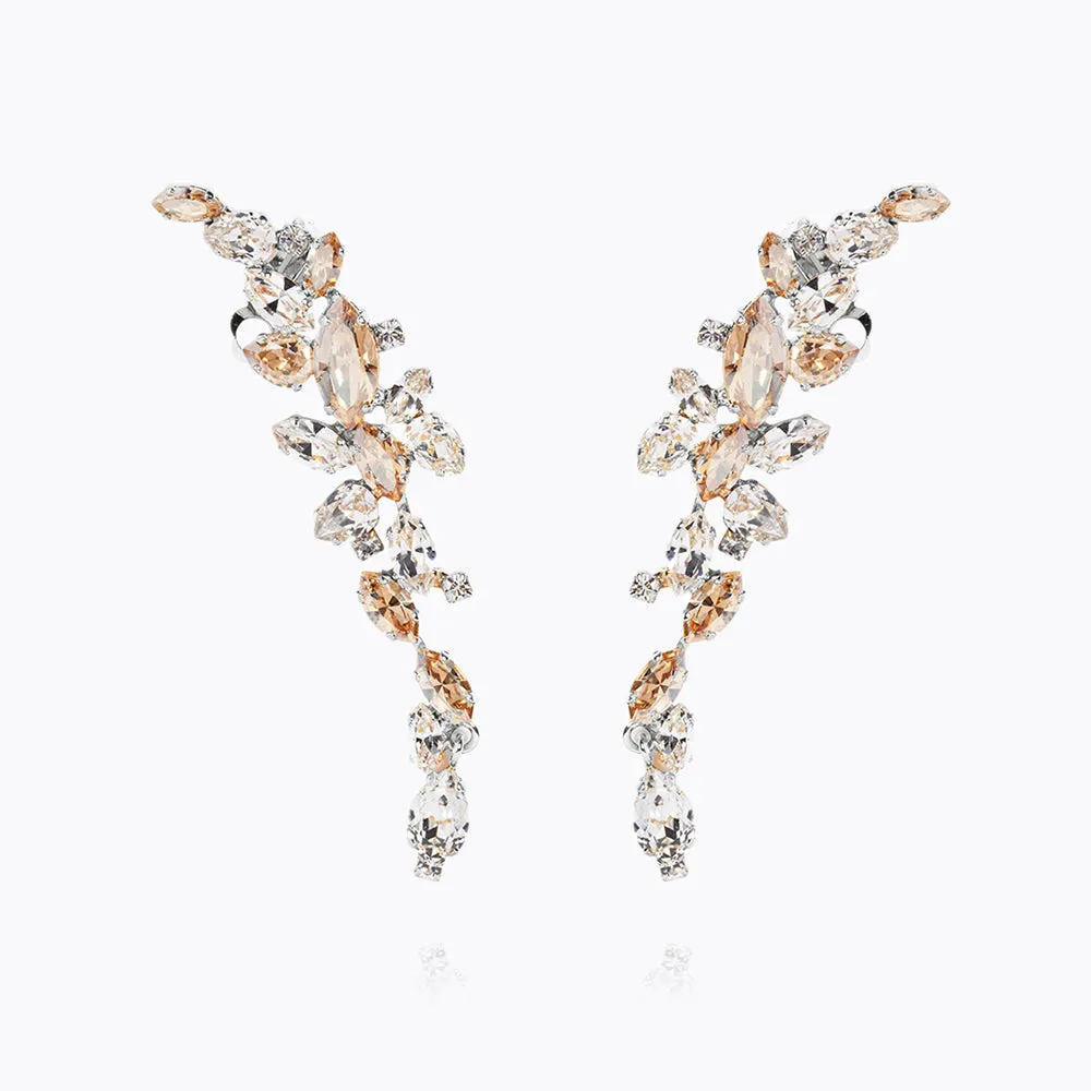 Marry Me Earcuff / Crystal   Golden Shadow