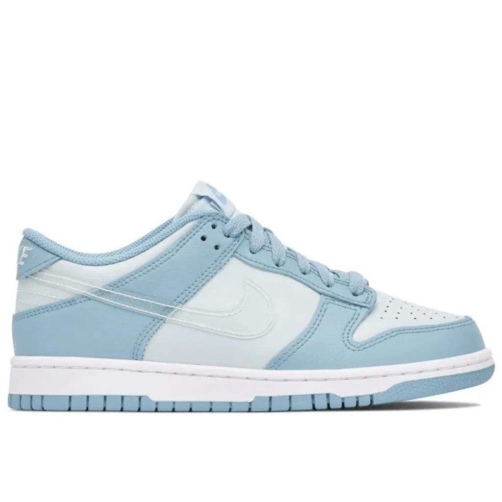 Nike Dunk Low 'Clear Blue Swoosh' GS