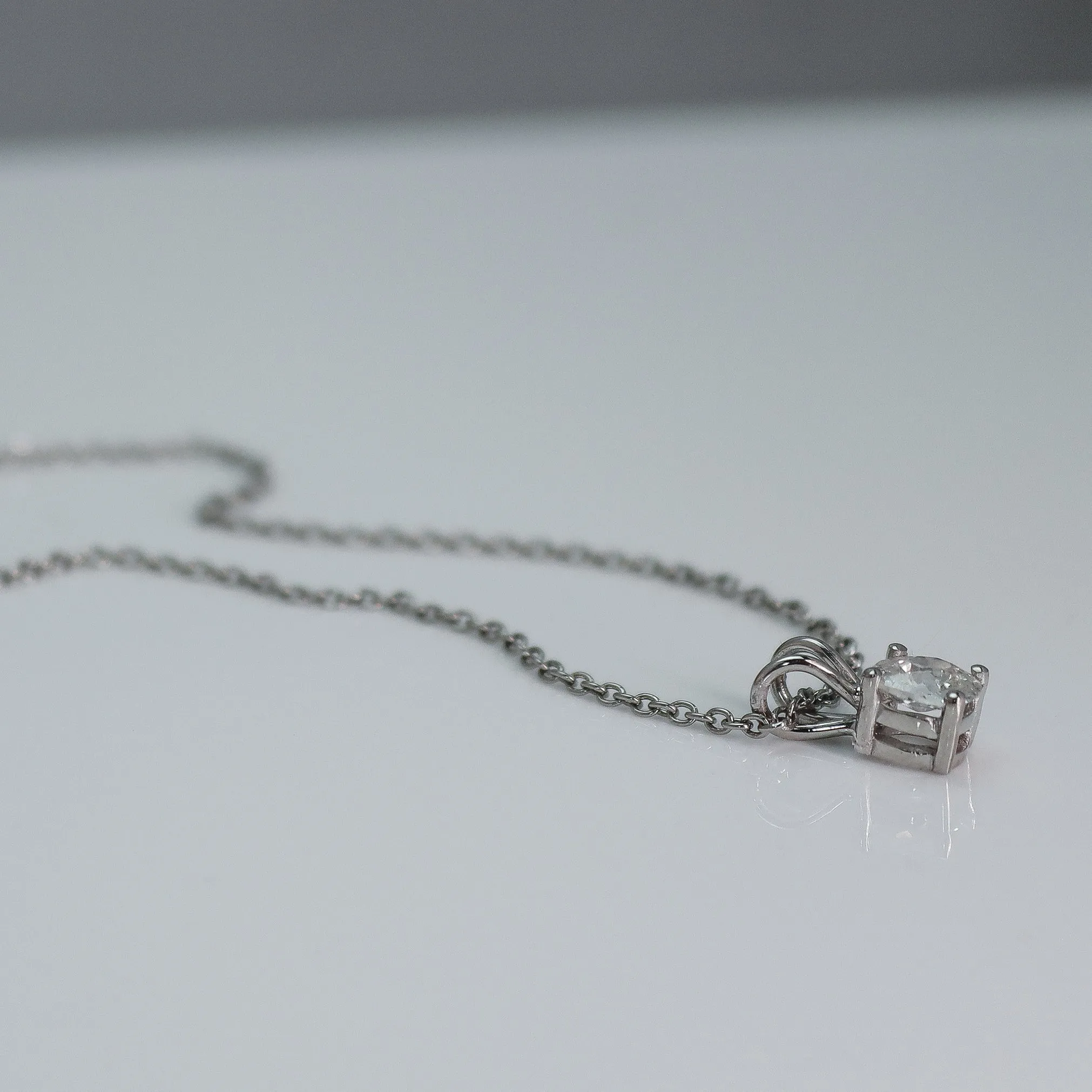 Old Mine Cut Diamond Pendant