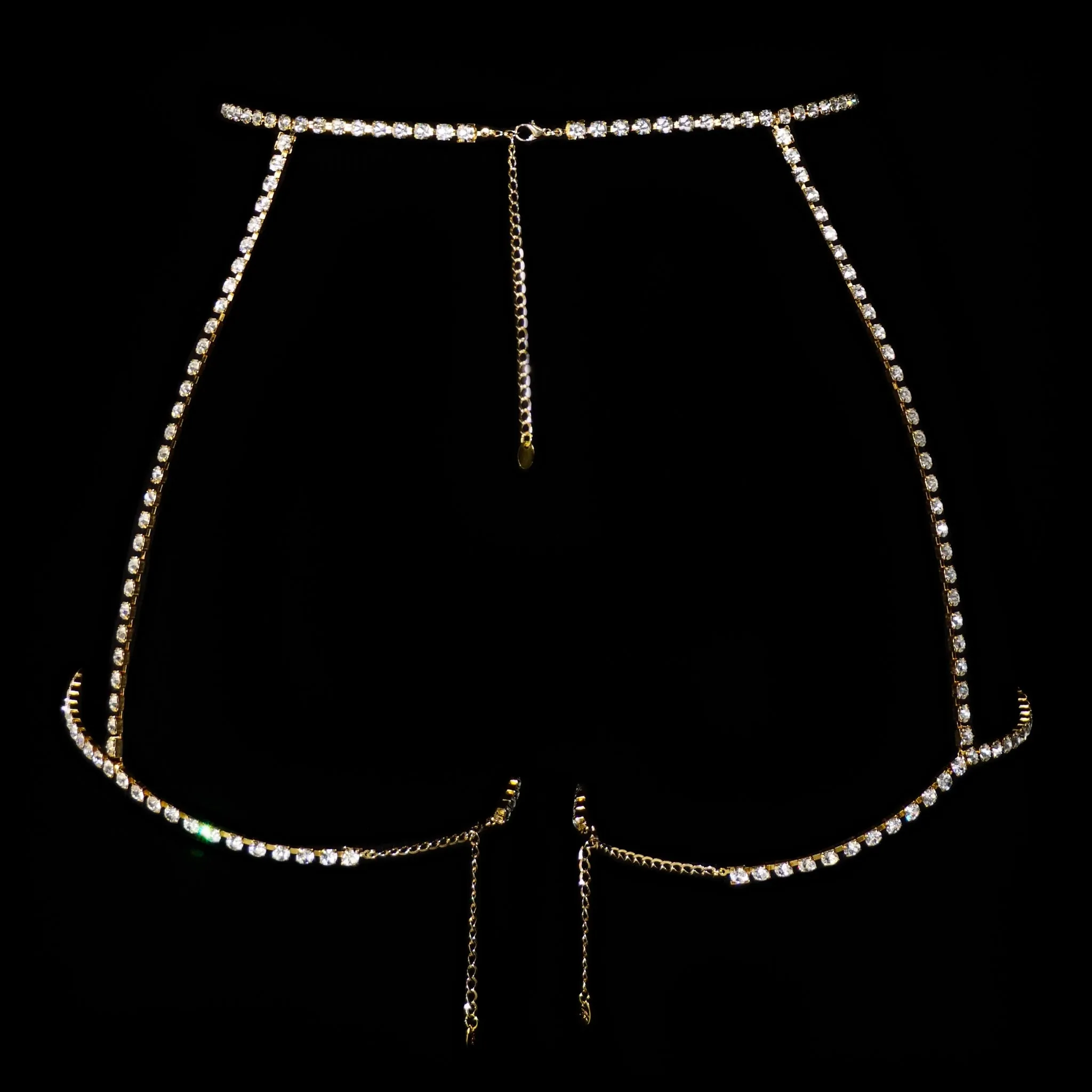 OVERSIZED CRYSTAL GARTER