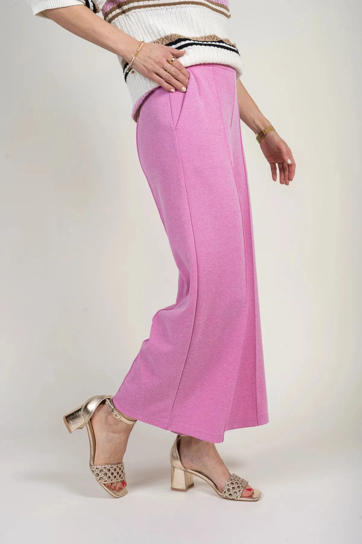 Pantalon Kate Pique pink