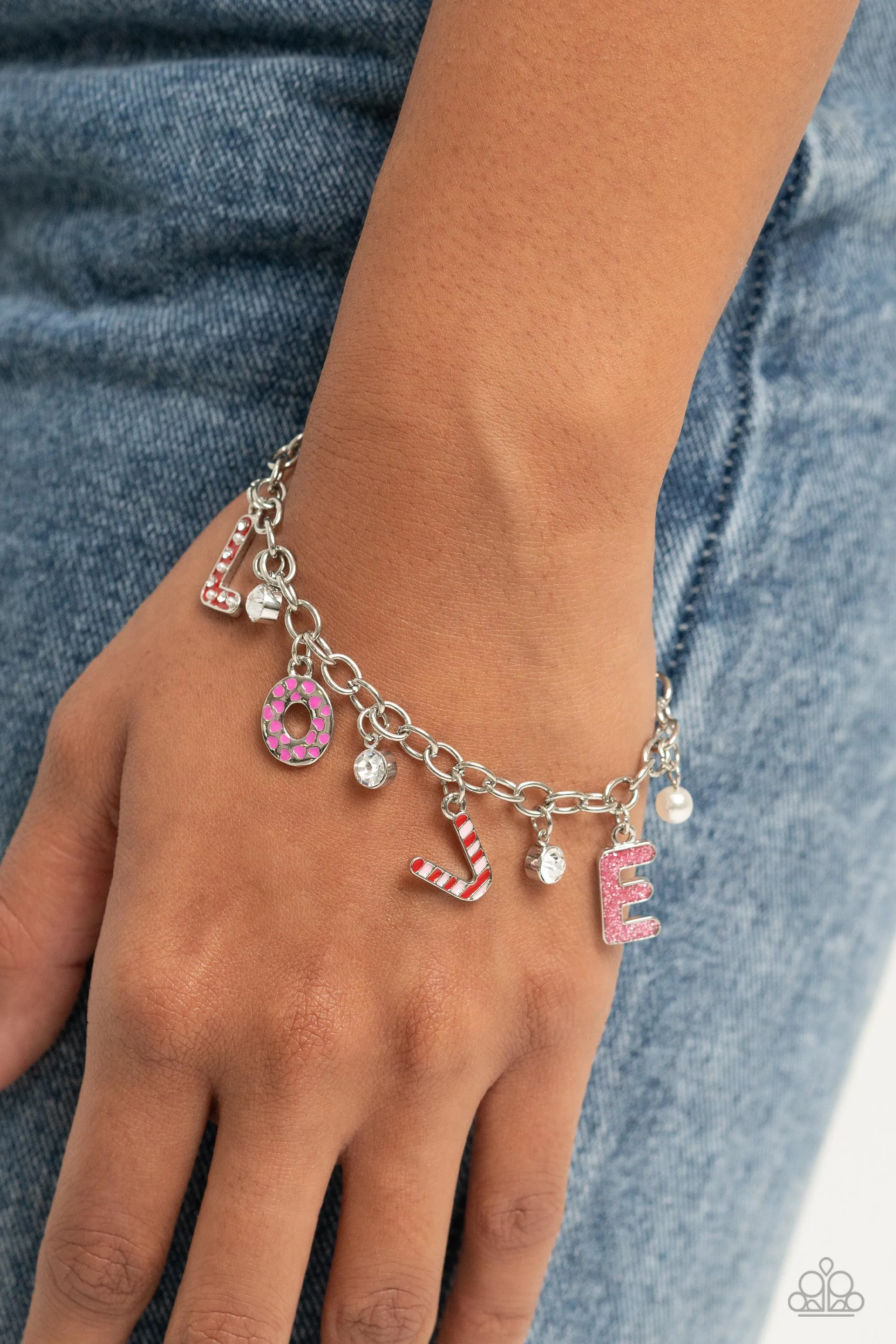 Paparazzi Lovestruck Leisure Pink Bracelet