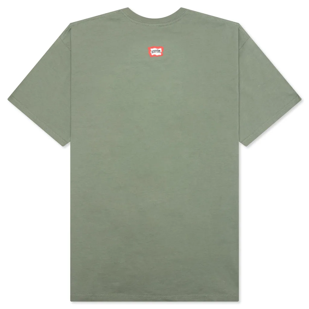 Pearl Beads S/S Tee - Sea Spray