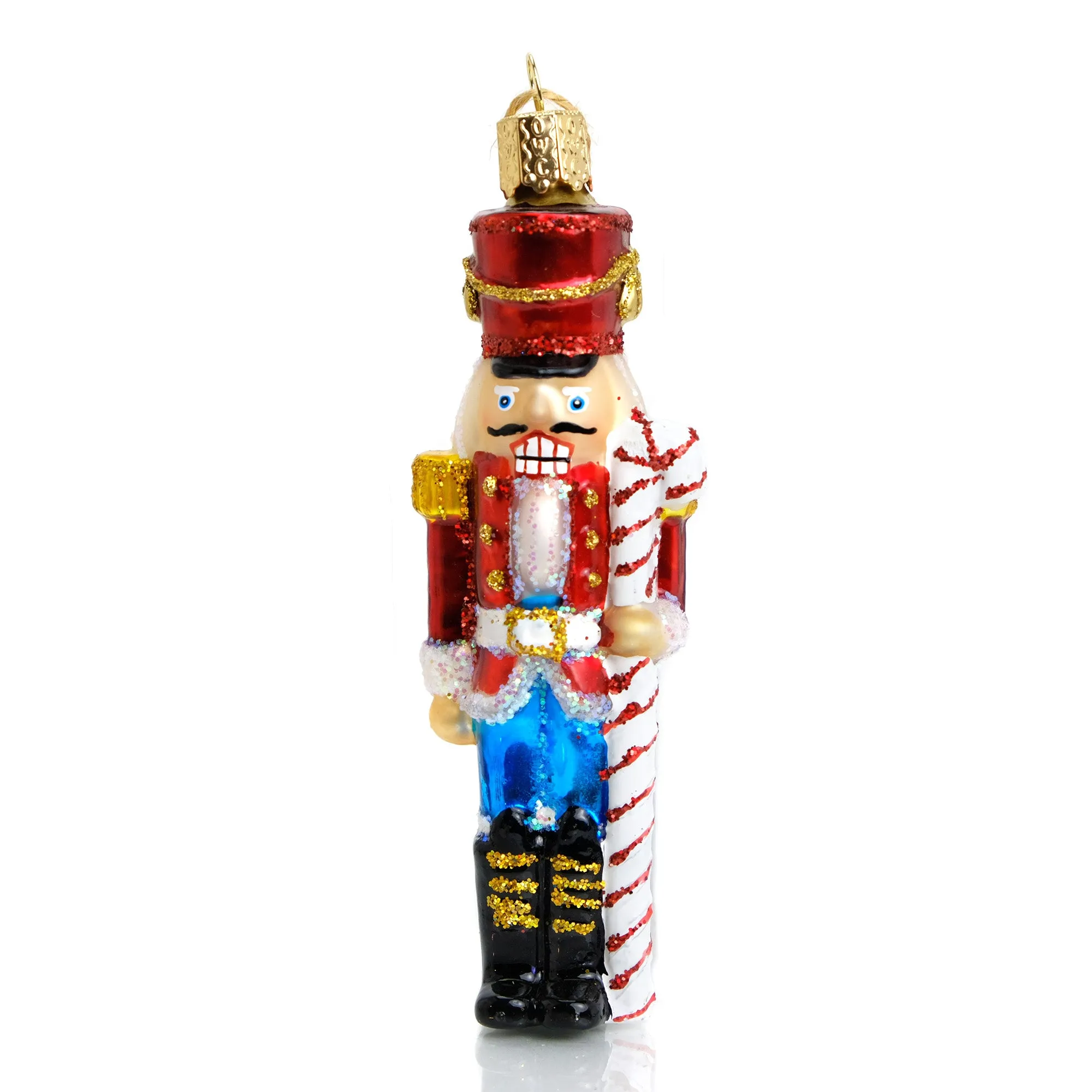 Peppermint Nutcracker Ornament