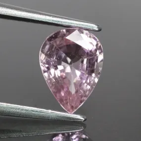 Pink Sapphire | IGI certified | natural, pear cut 8x6* mm, VS, 1.22 ct