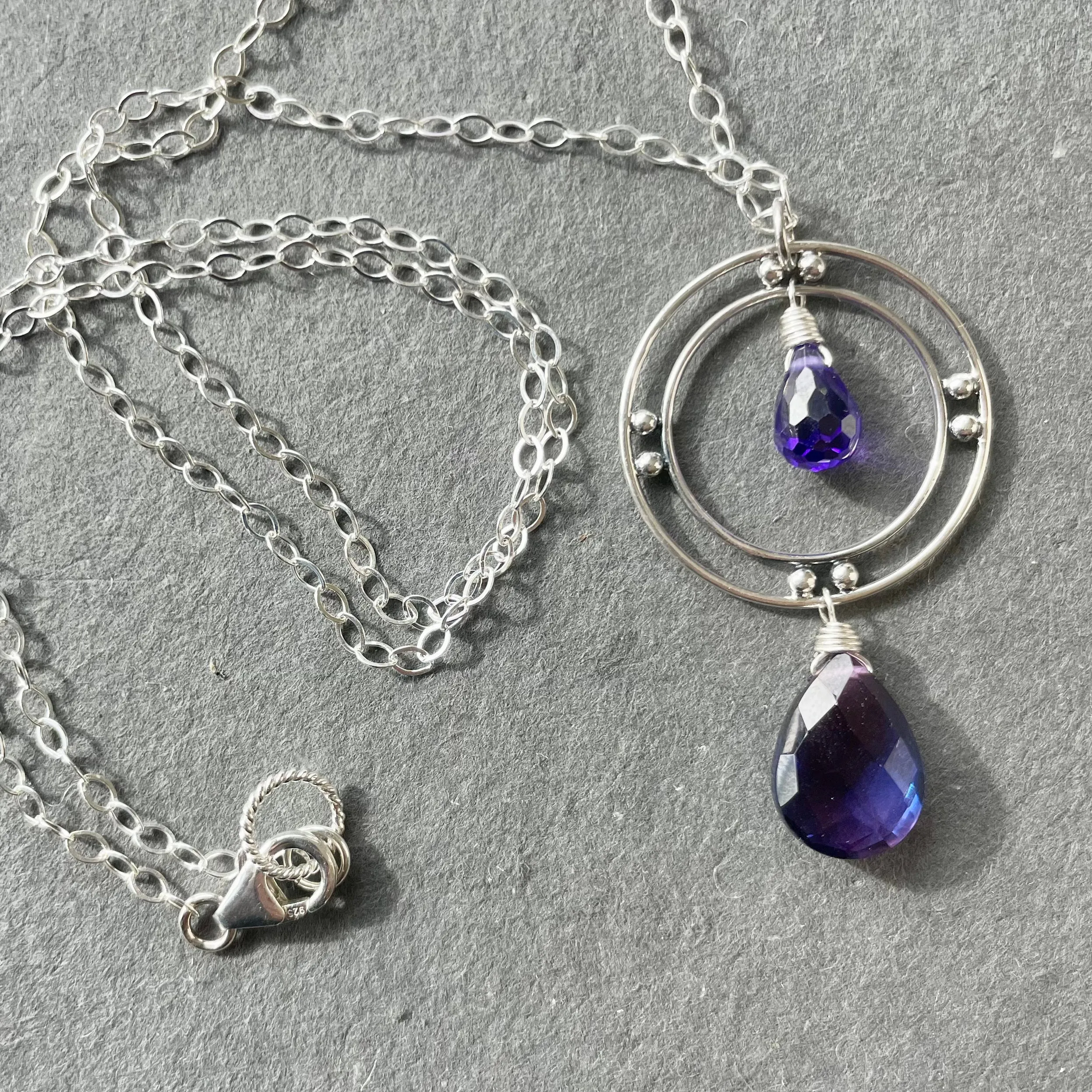 Serenity Necklace, Kunzite