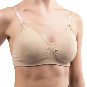 Silky Dance Clear Back Bra with Removable Padding